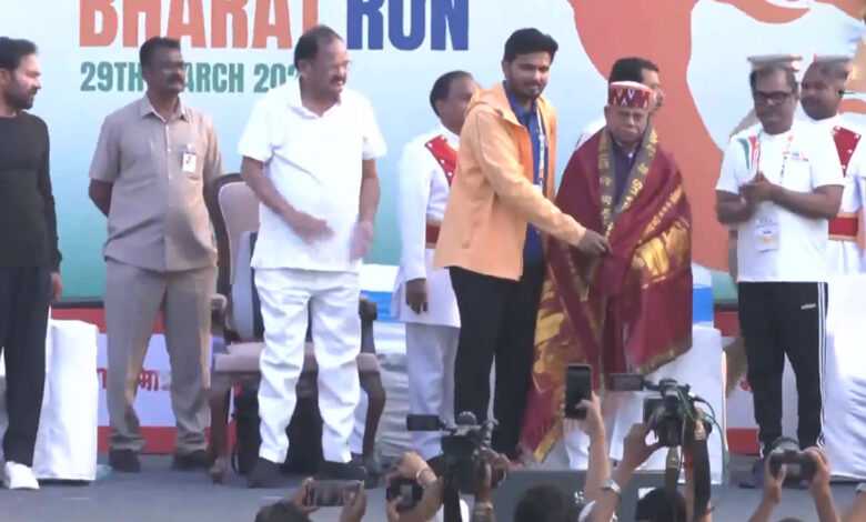 حیدرآباد میں 'یوا بھارت رن 2026' میں عوام کا جمِ غفیر، گورنر نے نظم و ضبط پر زور دیا