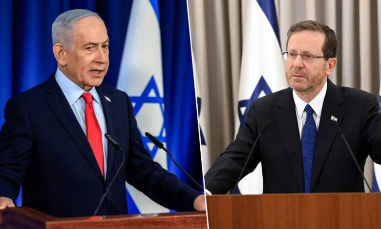 اسرائیلی صدر نے نیتن یاہو کی معافی کی درخواست پر مزید وضاحت طلب کی