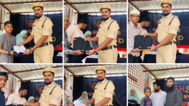 غوث نگر کے مستحق طلبہ میں عید کے نئے کپڑوں کی تقسیم — ایس۔ ایم۔ رضی اللہ کا قابلِ تحسین اقدام