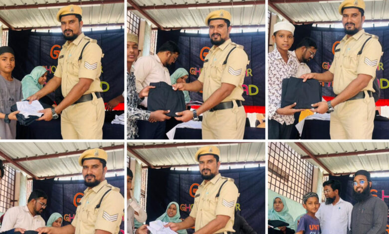 غوث نگر کے مستحق طلبہ میں عید کے نئے کپڑوں کی تقسیم — ایس۔ ایم۔ رضی اللہ کا قابلِ تحسین اقدام