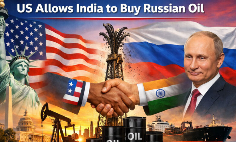 امریکہ نے روس سے تیل خریدنے کے لیے ہندستان کو عارضی ڈھیل دی