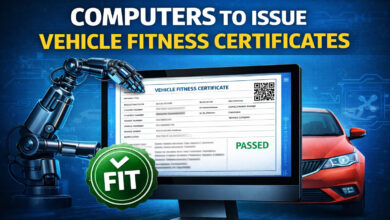گاڑیوں کوفٹنس سرٹیفکیٹ اب کمپیوٹر دے گا