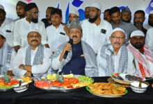 نظام آباد ضلع میں حکومت کی افطارپارٹی