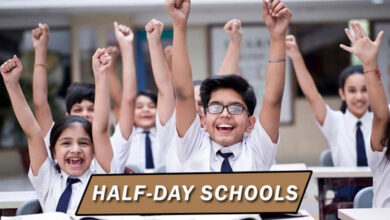 تلنگانہ میں 16مارچ سے 23 اپریل تک اسکولس نصف دن کام کریں گے