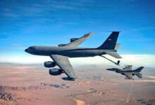 ایندھن بھرنے کا امریکی فوجی طیارہ کے سی -135 مغربی عراق میں گر کر تباہ