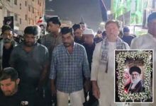 اسرائیلی و امریکی حملوں کے خلاف پرانا شہر حیدرآباد میں مجلس کا احتجاجی مارچ