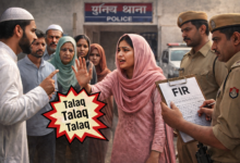 تین طلاق دینے پر شوہر اور دیگر 7 کے خلاف کیس درج