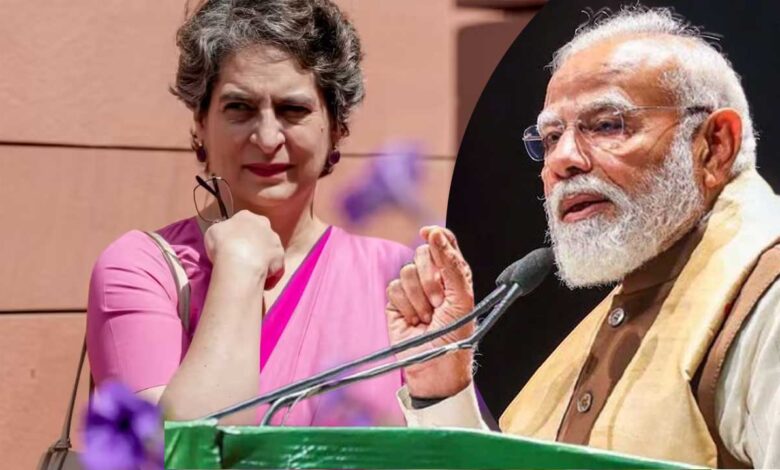 وزیراعظم نے کچھ بھی نیا نہیں کہا: پرینکا گاندھی