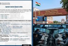 مغربی ایشیا اور خلیجی خطے کی صورتِ حال کے پیش نظر وزارتِ خارجہ کا خصوصی کنٹرول روم قائم