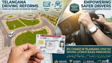 تلنگانہ میں ڈرائیونگ لائسنس کے قواعد سخت، سڑک حادثات کم کرنے کیلئے نیا نظام نافذ