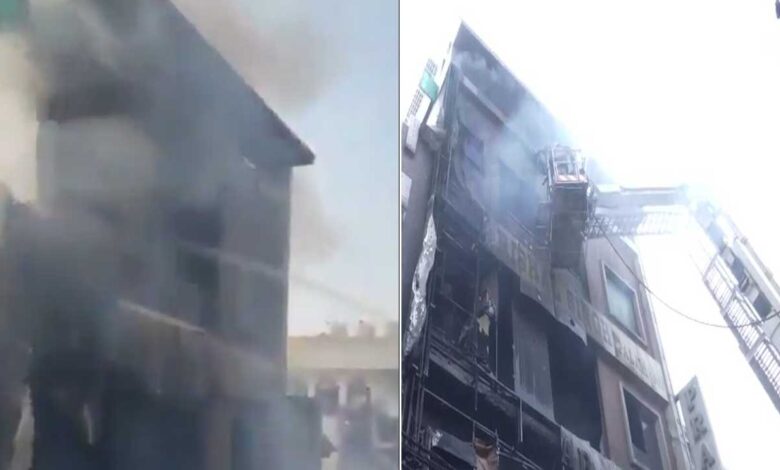 جنوب مغربی دہلی کے سادھ نگر میں ہولناک آتشزدگی سے سات افراد ہلاک