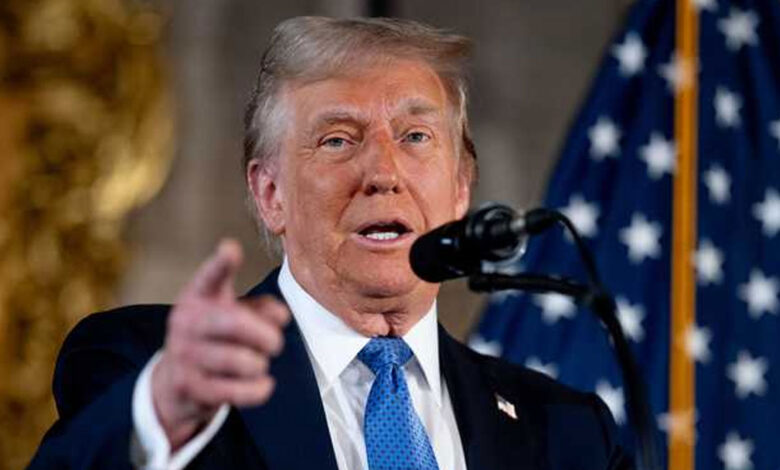 ایران سے جنگ جلد ختم ہو گی: ڈونالڈ ٹرمپ