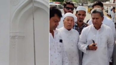 کاروان میں عیدالفطر نماز کی تیاریاں، ایم ایل اے کوثر محی الدین کا مختلف عیدگاہوں کا دورہ