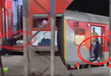 ویڈی: چلتی ٹرین میں بچہ تک پہنچنے کیلئے ماں جان پر کھیل گئی