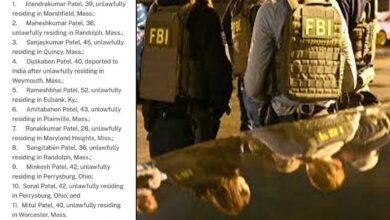 امریکہ میں پُرتشدد جرائم میں ملوث 10 بھارتی شہری گرفتار