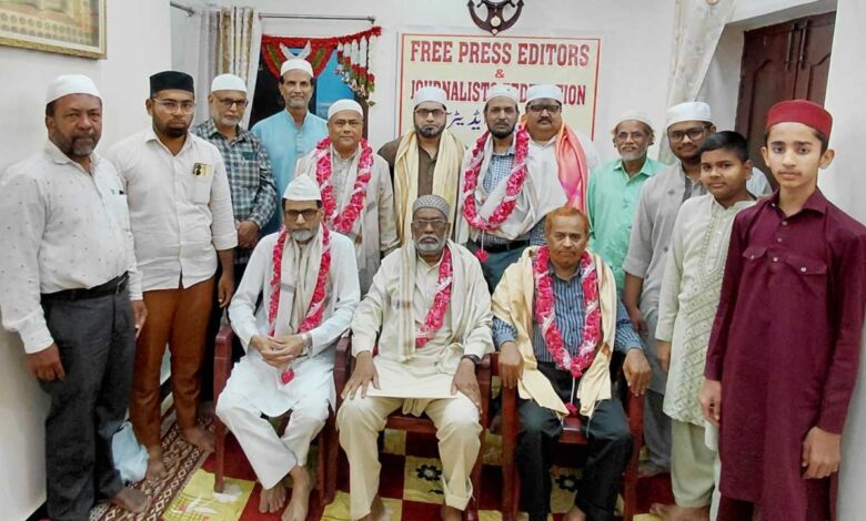 فری پریس ایڈیٹرس اینڈ جرنلسٹس فیڈریشن کی دعوتِ افطار، آئندہ ماہ صحافی شعرا کے مشاعرے کا اعلان