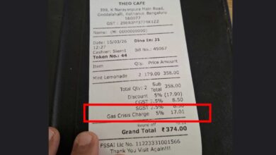 لیمبو پانی پر بھی ’Gas Crisis Charge‘! ریسٹورنٹ کے بل نے سوشل میڈیا پر مچا دی ہلچل