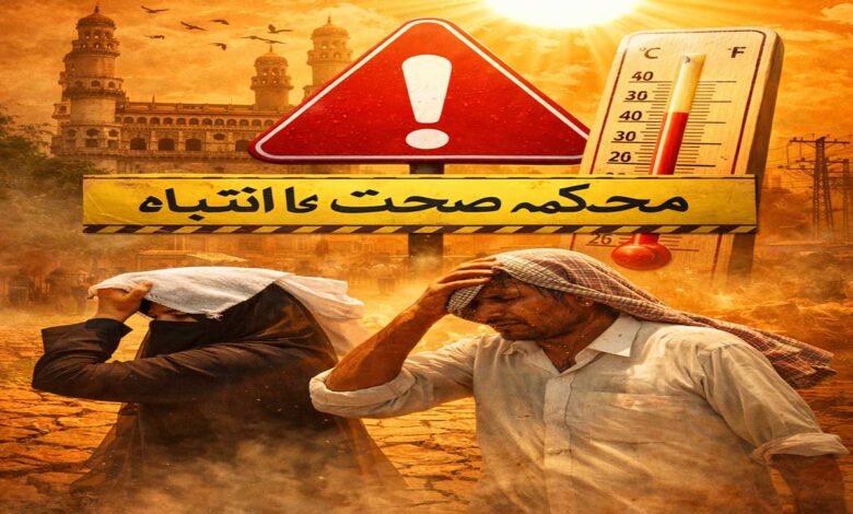 حیدرآباد سمیت پوری ریاست کیلئے محکمۂ صحت کا اہم انتباہ