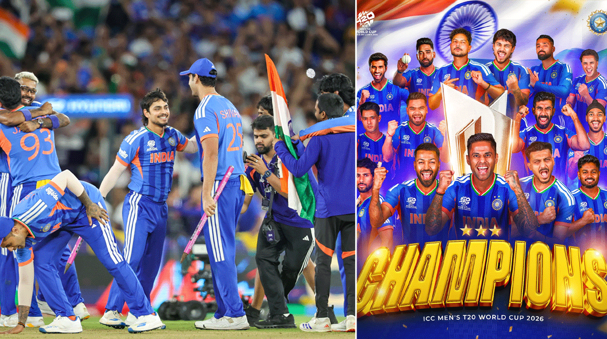 انڈیا نے نیوزی لینڈ کو شکست دے کر تیسری بار ٹی ٹوئنٹی ورلڈ کپ جیت لیا
