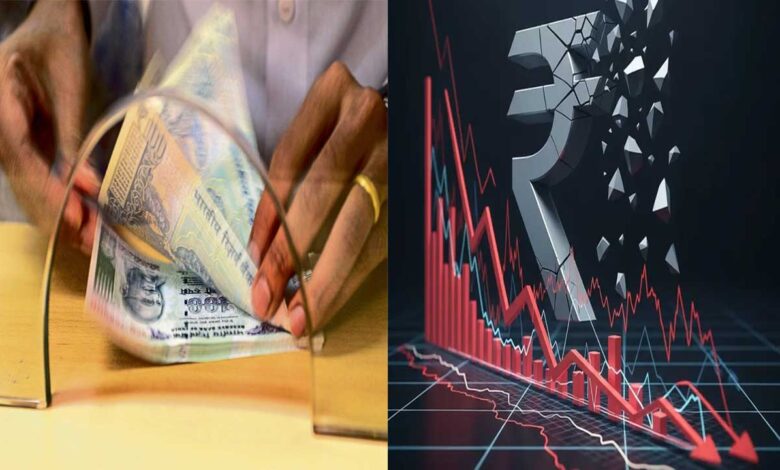 روپیہ تاریخی نچلی سطح پر، ڈالر کے مقابلے میں شدید دباؤ مغربی ایشیا کی کشیدگی کا اثر