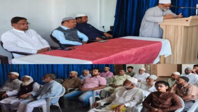 ٹولی چوکی میں جلسہ یومُ الفرقان کا انعقاد