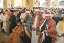  ماہ رمضان کے چوتھے جمعہ کا خشوع وخضوع کے ساتھ اہتمام۔ تاریخی مکہ مسجد میں سب سے بڑا اجتماع