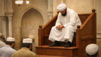 جمعہ کے دو خطبوں کے درمیان وقفہ