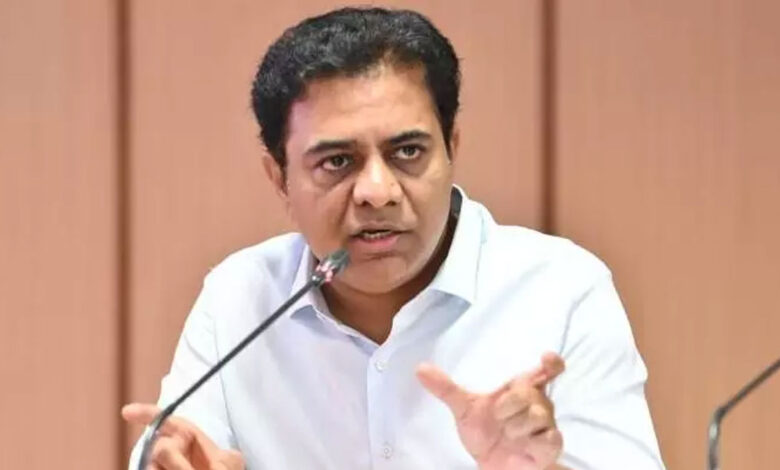 ایل پی جی بحران پر بی آر ایس کا احتجاج، کے ٹی آر نے مرکز اور ریاستی حکومت کو نشانہ بنایا