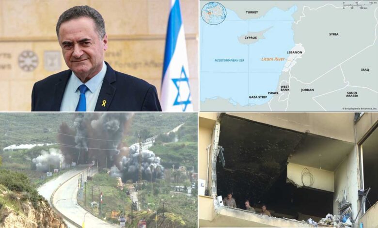 اسرائیل کا جنوبی لبنان میں دریائے لیطانی تک کے علاقے پر قبضے کے منصوبے کا اعلان