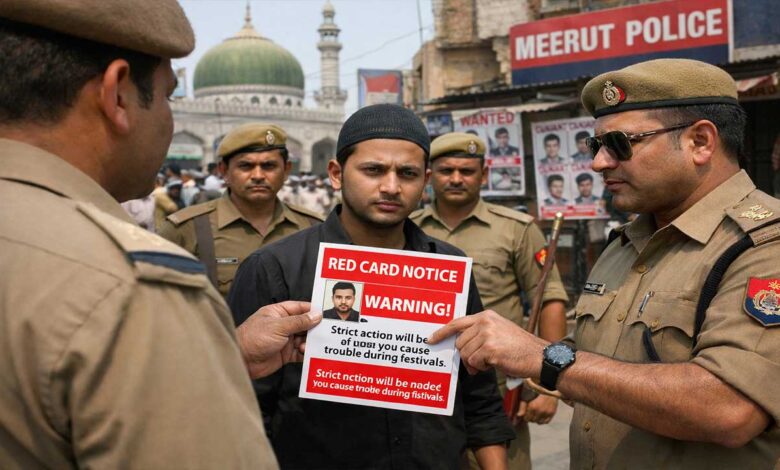 عید سے قبل 100 شرپسندوں کو ریڈ کارڈ نوٹس