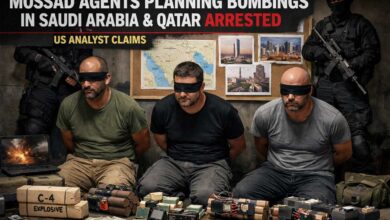 سعودیہ اور قطر میں دھماکوں کی منصوبہ بندی کرنے والے موساد ایجنٹس گرفتار: امریکی تجزیہ کار کا دعویٰ