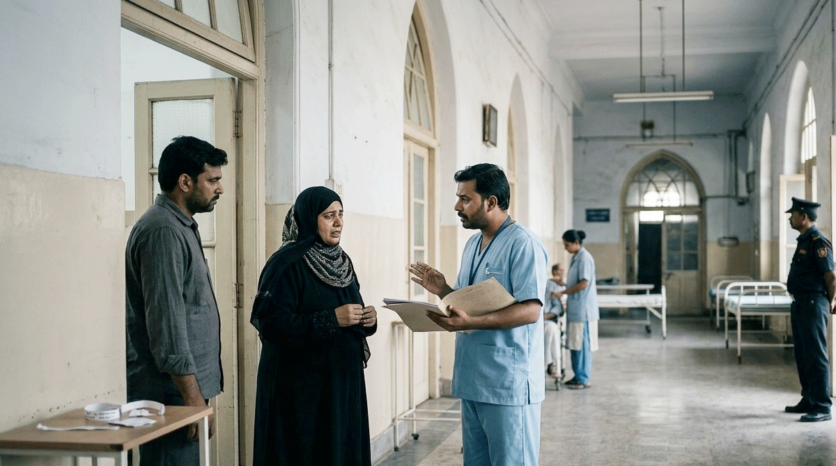 عثمانیہ اسپتال سے زیرِ علاج مریض پراسرار طور پر لاپتہ( علامتی تصویر)