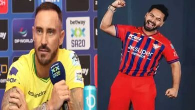 آئی پی ایل رشبھ پنت سب سے زیادہ دباؤ میں ہوں گے فاف ڈو پلیسس کا بڑا دعویٰ
