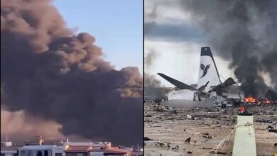 تہران کے مہرآباد بین الاقوامی ہوائی اڈے پر امریکی و اسرائیلی حملے کی اطلاعات