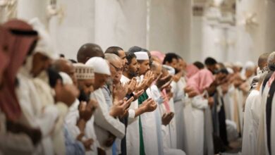 مسجد میں رمضان میں نمازیوں کا نیا ریکارڈ