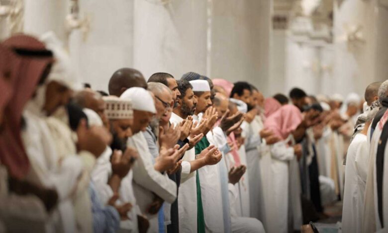 مسجد میں رمضان میں نمازیوں کا نیا ریکارڈ