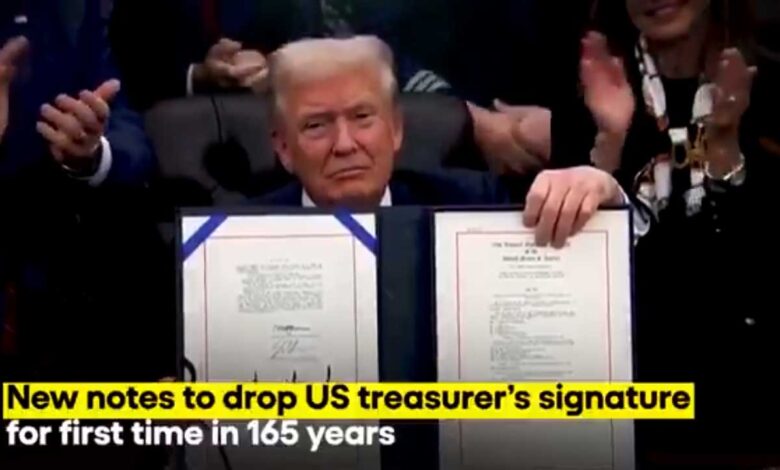 امریکی ڈالر کی تاریخ 165سال بعد بدل گئی