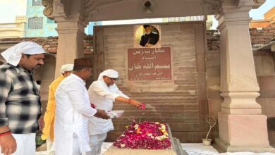 اجے رائے نے استاد بسم اللہ خان کو 110ویں جینتی پر خراج عقیدت پیش کیا