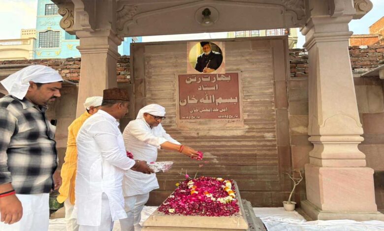 اجے رائے نے استاد بسم اللہ خان کو 110ویں جینتی پر خراج عقیدت پیش کیا