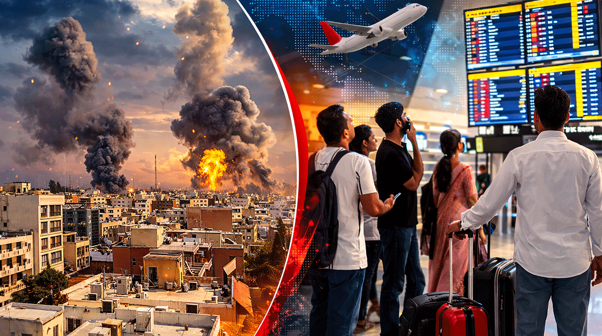 مغربی ایشیا میں کشیدگی، ہندوستان کا غیر ملکیوں کیلئے بڑا فیصلہ