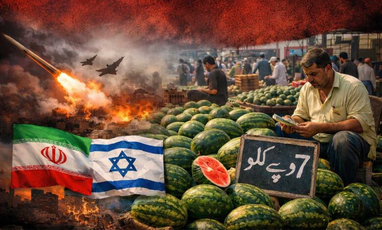 ’7 روپے فی کلو‘، سوشل میڈیا پر تربوز کی قیمت کیوں ٹرینڈ کر رہی ہے، اس کا ایران جنگ سے کیا تعلق؟