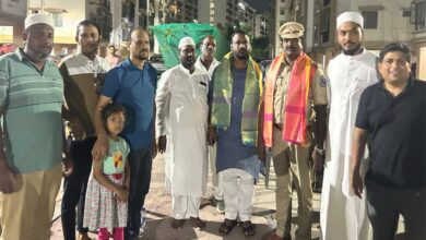 مسلم ریزیڈنٹ ویلفیئر سوسائٹی آف سہابھاونہ ٹاؤن شپ، بانڈلہ گوڑہ ناگول کی جانب سے گزشتہ اتوار 8 مارچ کوایک پُروقار دعوتِ افطار کا اہتمام کیا گیا۔