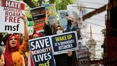 دہلی کے اُتم نگر میں مسلمانوں کو کھلے عام دھمکیاں