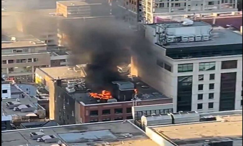 ٹورنٹو کے وسطی علاقے میں سلنڈر پھٹنے سے دھماکے