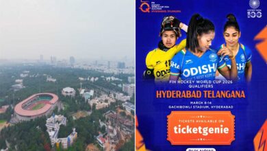 حیدرآباد ویمنز ہاکی ورلڈ کپ کوالیفائر کی میزبانی کے لیے تیار، گچی باؤلی میں تیاریاں مکمل