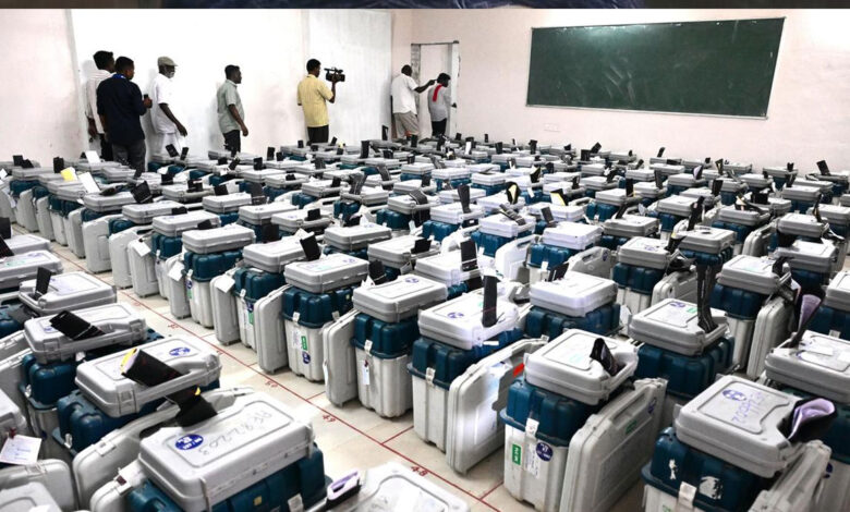 تامل ناڈو انتخابات: ووٹوں کی گنتی 4 مئی کو 62 مراکز پر ہوگی