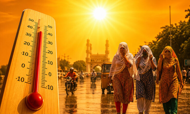 تلنگانہ کے کئی حصوں میں اگلے 24 گھنٹوں کے دوران لو کا امکان