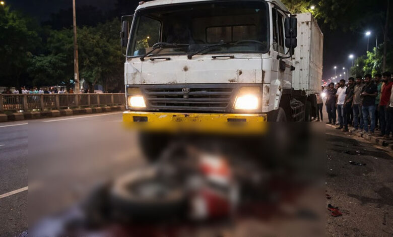 سڑک حادثے میں خاتون کی موت