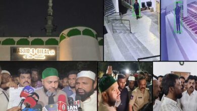 حیدرآباد: جوتوں سمیت مسجد میں گھس کر مذہبی مواد کی بے حرمتی، علاقہ میں کشیدگی