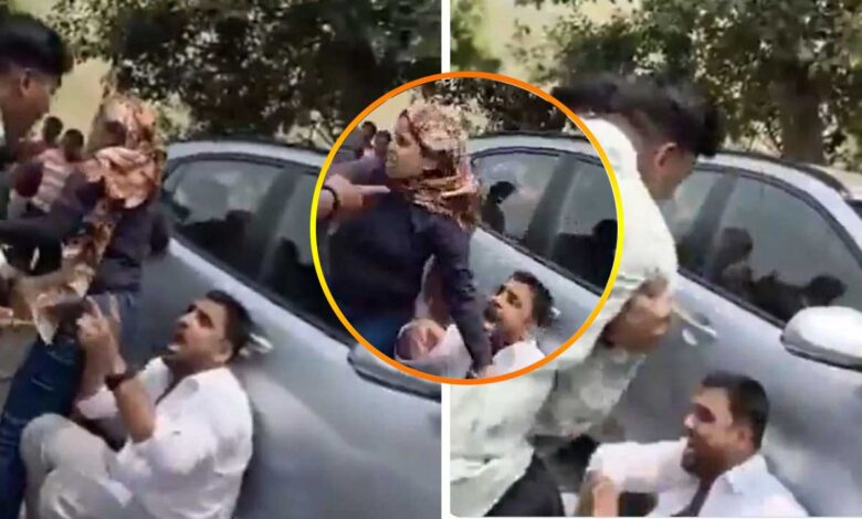 کریڈٹ کارڈ کا بل ادا نہ کرنے پر سرعام غنڈہ گردی، ریکوری ایجنٹس نے شوہر کو اہلیہ کے سامنے بے رحمی سے پیٹا (ویڈیو)